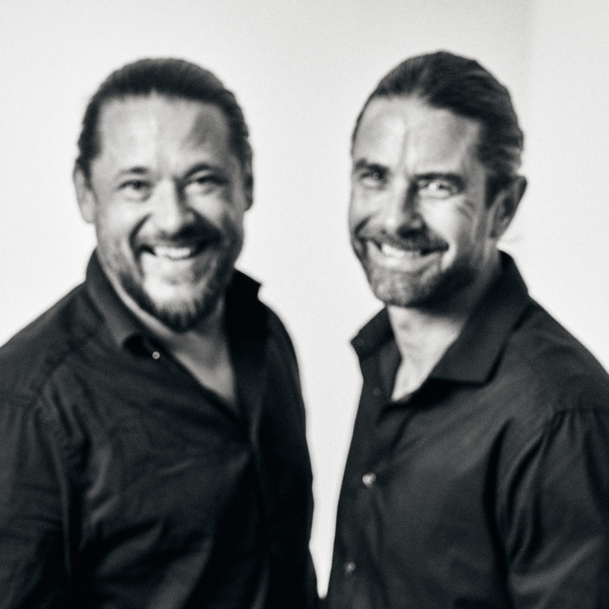 Danne och Mackan, svartvitt